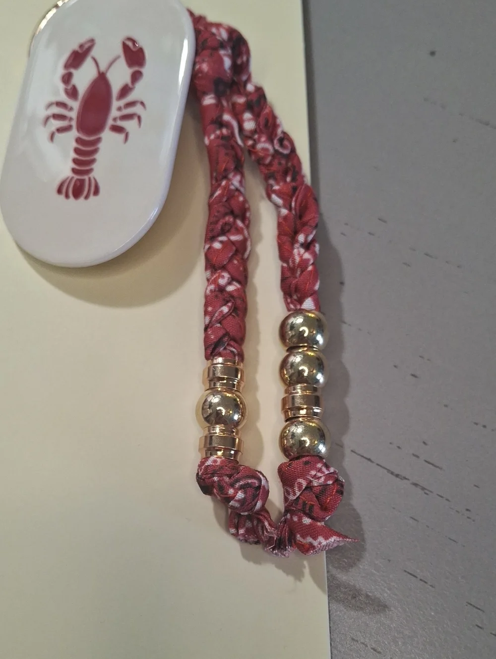 Lobster Bag Charm